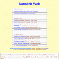 Sanskrit: Einführung, Lehrbuch, Handbuch, Wörterbuch