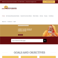 Arsha Avinash Foundation – Blessing of Pujya Swamiji