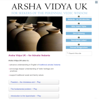 Arsha Vidya UK | Traditional Advaita Vedanta