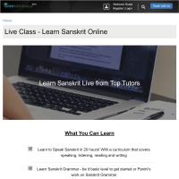 Live Class - Learn Sanskrit Online | Open Pathshala